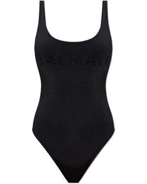 Balmain Traje De Baño De Una Pieza, Mujer, Talla - Negro