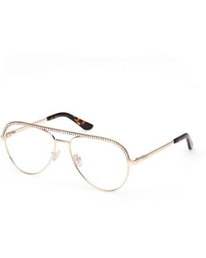 Guess Gu50321 Pilot Optisch Frame - Metallic