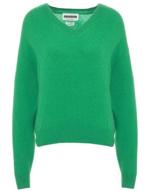 Crush Cashmere Knitwear - Green