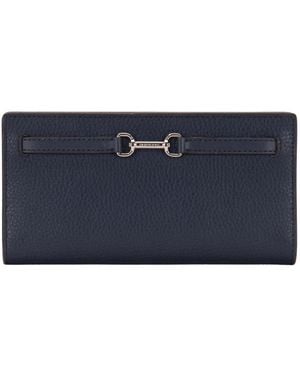 Michael Kors Snap Wallet - Blauw