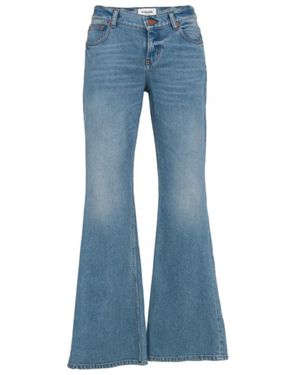 Finger In The Nose Flared Jeans - Blue