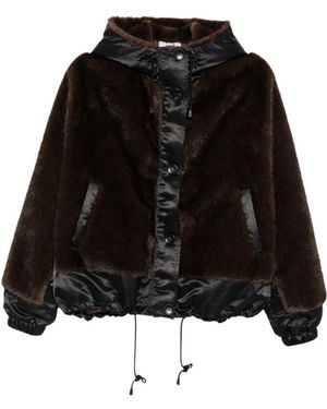 VALENTINI 1972 Faux Fur & Shearling Jackets - Nero