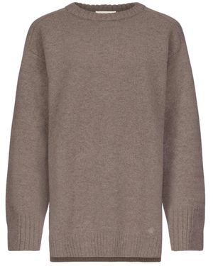 Loulou de Saison Round-Neck Knitwear - Brown