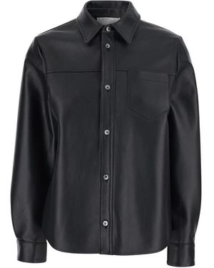 Grifoni Shirt-Collar Jacket - Zwart
