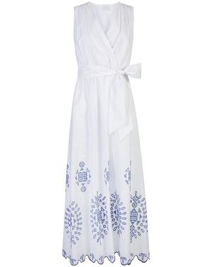 Eleventy Midi Dresses - White