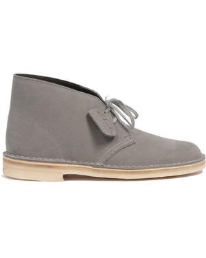 Clarks Desert boot stone - Grau