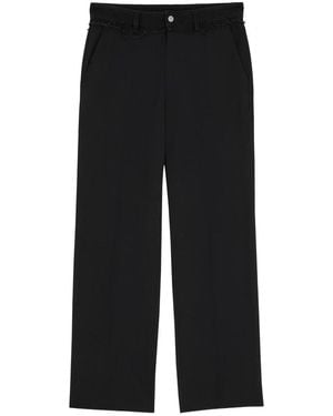 MM6 by Maison Margiela Wide Trousers - Black