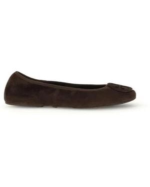 Tory Burch Ballerina Shoes - Brown