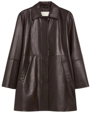 iBlues Jassen ,Bruin ,Leer Domino Jacket