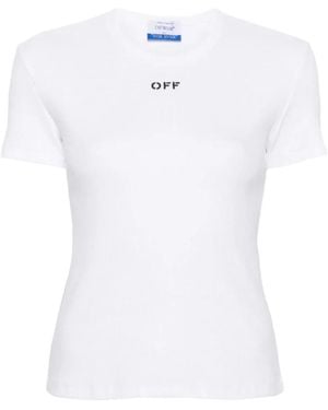 Off-White c/o Virgil Abloh T-Shirts - Bianco