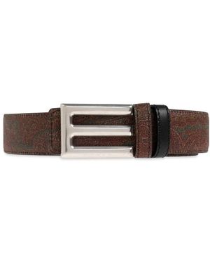 Etro Wendegürtel - Braun