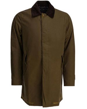 Baracuta Single-Breasted Coats - Green