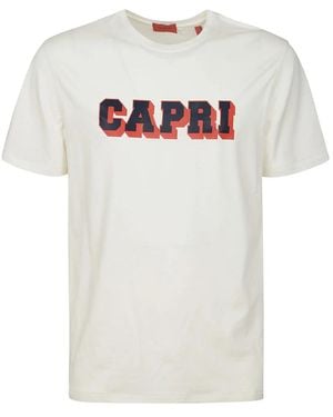 Isaia T-Shirts - Weiß