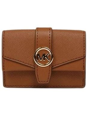 Michael Kors Money Pieces Extra-Small Flap Trifold - Braun