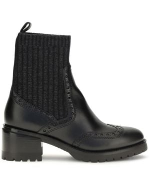 Santoni Chelsea Boots - Nero