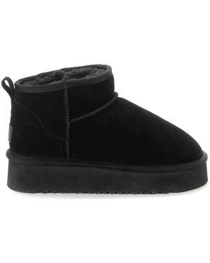 KEDDO Lässige Geschlossene Stiefeletten - Schwarz