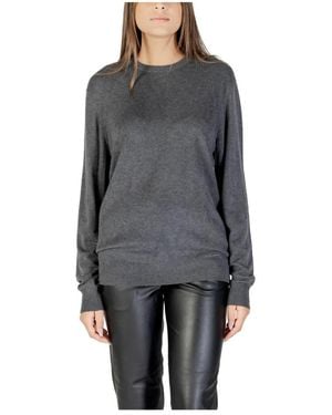 Guess Round-Neck Knitwear - Gris