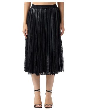 Ermanno Scervino Midi Skirts - Negro