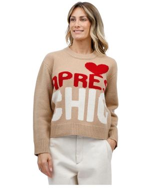 Mc2 Saint Barth Round-Neck Knitwear - Neutro