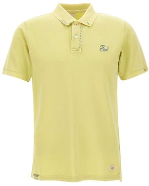 Bob Basic Polo - Geel