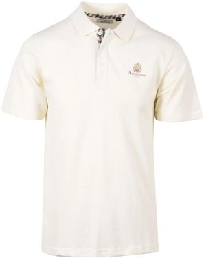Aquascutum Polo Shirts - White