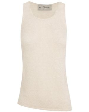Cortana Sleeveless Tops - Neutro