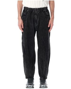 and wander Loose-Fit Jeans - Black
