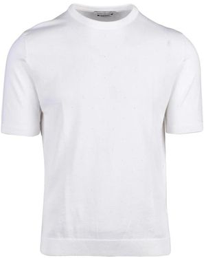 Daniele Alessandrini Round-Neck Knitwear - White