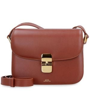 A.P.C. Cross Body Bags - Rosso