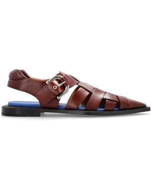 Lanvin Flat Sandals - Brown