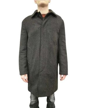 Paul Smith Fischgrätmantel - Grau