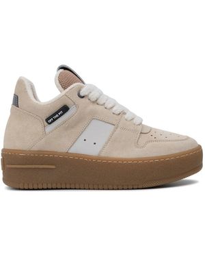 Off The Pitch Mocha sneakers beige/braun - Grau