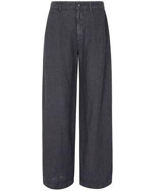 Massimo Alba Wide Trousers - Grigio