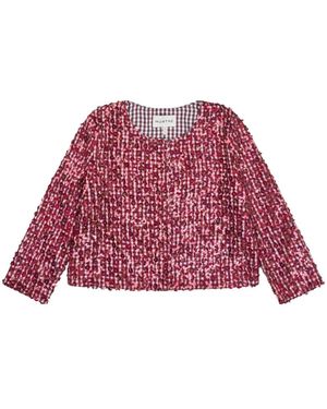 Munthe Jassen ,Rood ,Tweed Jassen