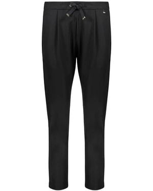 Herno Broeken ,Zwart ,Katoen Technische Stoffbroek