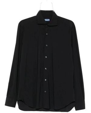 Barba Napoli Formal Shirts - Black