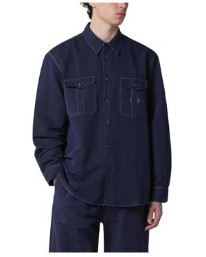 Studio Nicholson Denim Shirts - Blue