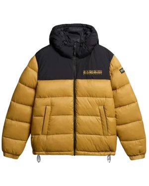Napapijri Winter Jackets - Yellow