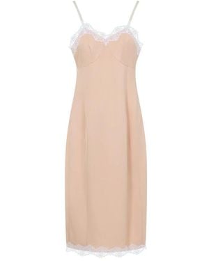 Carven Midi Dresses - Natural