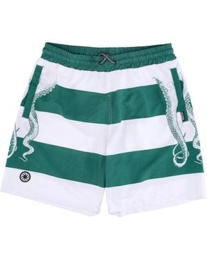 Octopus Casual Shorts - Green