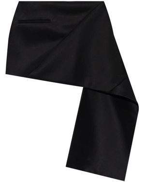 Courreges Short Skirts - Black