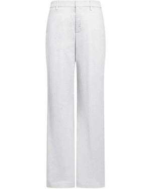 Dondup Wide Pants - White