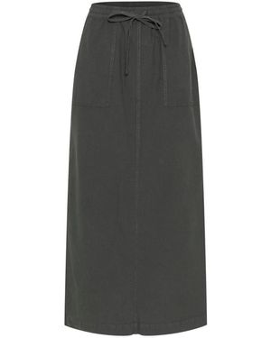 Kaffe Maxi Skirts - Gris