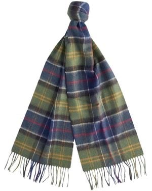 Barbour Kaschmir- Und Lammwollkaroschall - Blau