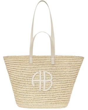 Anine Bing Tote Bags - Natural