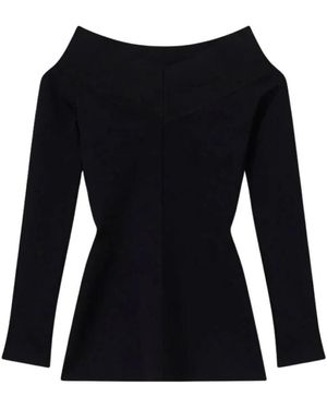 Stella McCartney Long Sleeve T-Shirts - Black