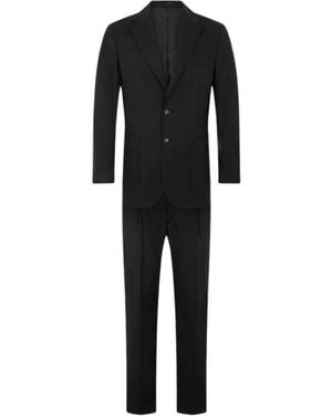 Roberto Cavalli Single Breasted Suits - Black