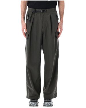 and wander Twill Cargo Pant - Zwart