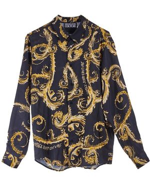 Versace Jeans Couture Casual Shirts - Blue