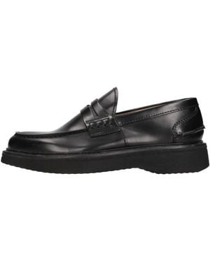 Green George Loafers - Black